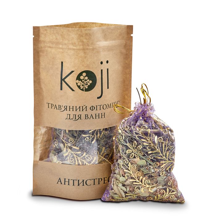 Травяной фитомикс для ванн антистресc KOJI