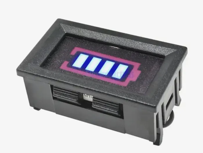 Індикатор ємності літієвої батареї 2S 8В з корпусом, вимірювач заряду батареї