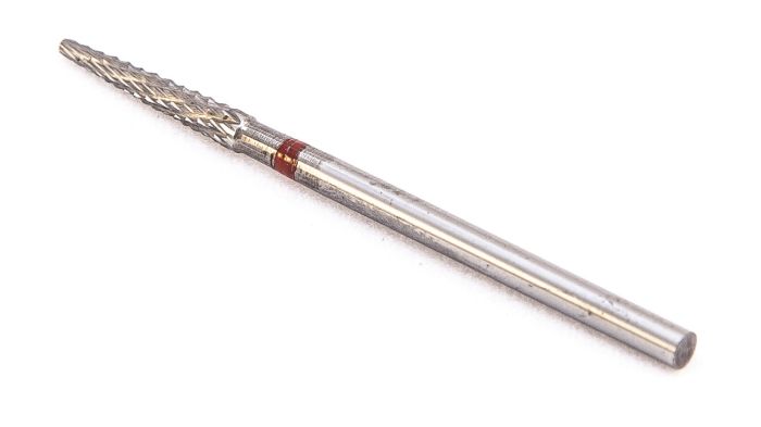 Фреза твердосплавна Silver Burr Bit F007 (червона насічка)