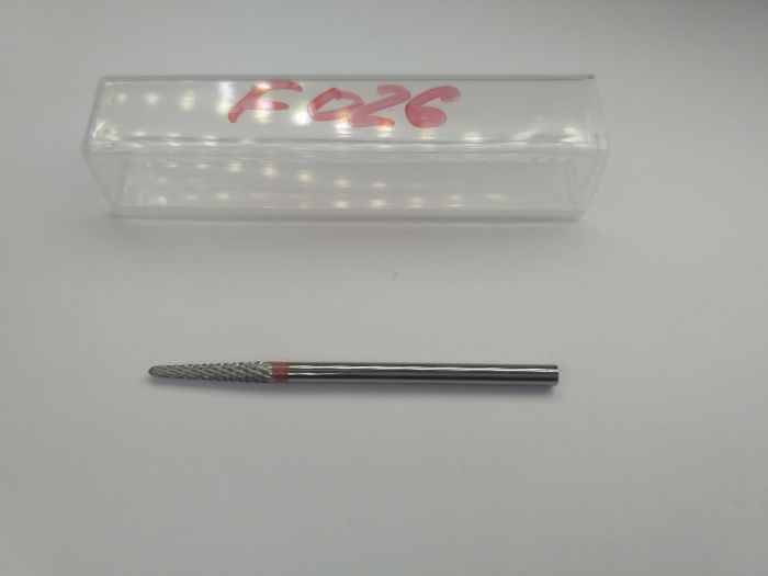 Фреза твердосплавна Silver Burr Bit F026 (червона насічка)