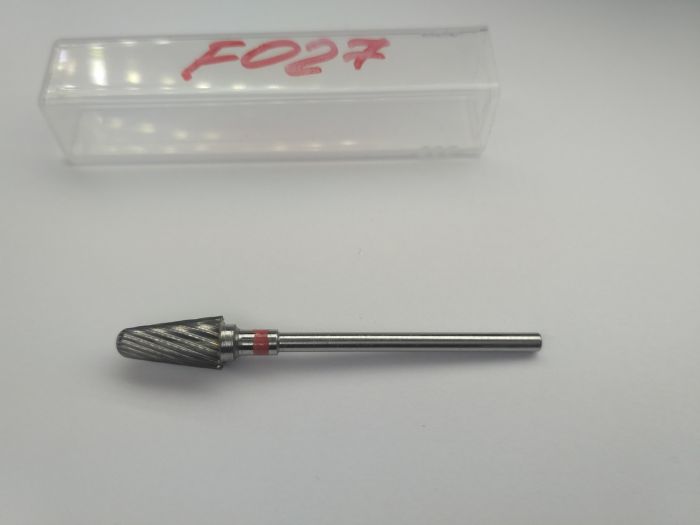 Фреза твердосплавна Silver Burr Bit F027 (червона насічка)