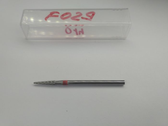 Фреза твердосплавная Silver Burr Bit F029 (красная насечка)