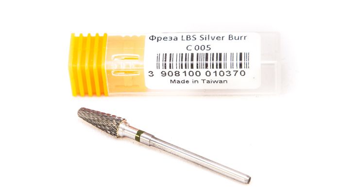 Фреза твердосплавна Silver Burr Bit C 005 (зелена насічка)