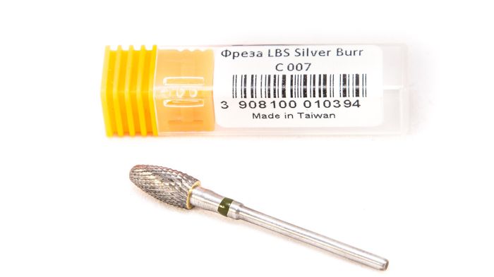Фреза твердосплавна Silver Burr Bit C 007 (зелена насічка)