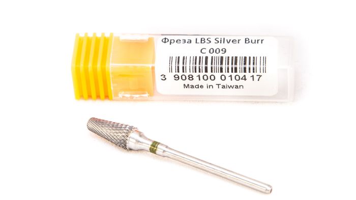 Фреза твердосплавна Silver Burr Bit C 009 (зелена насічка)
