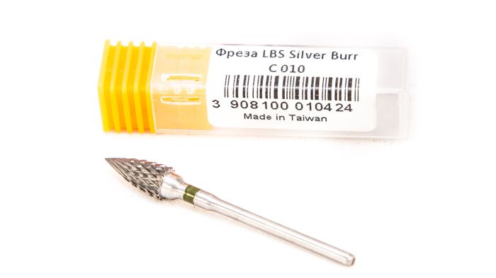 Фреза твердосплавна Silver Burr Bit C 010 (зелена насічка)