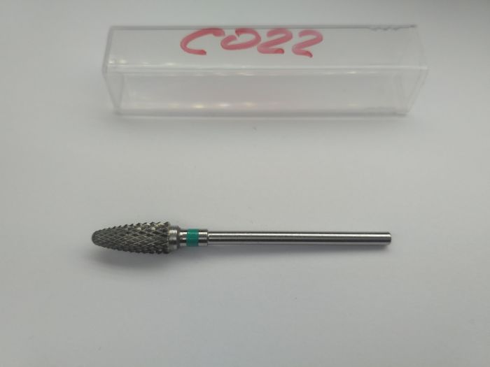Фреза твердосплавная Silver Burr Bit C 022 (зеленая насечка)