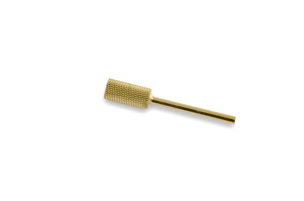 Фреза твердосплавна золота 10011М (синя насічка)