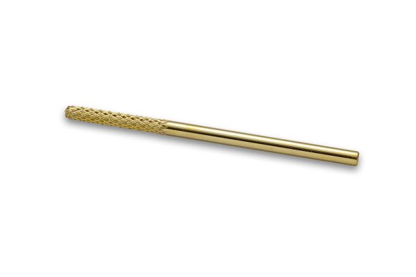 Фреза твердосплавна золота F Round Bit (червона насічка)