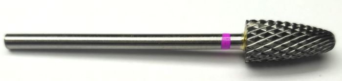 Фреза твердосплавна Carbide metallic combined notch F322 (рожева насічка)