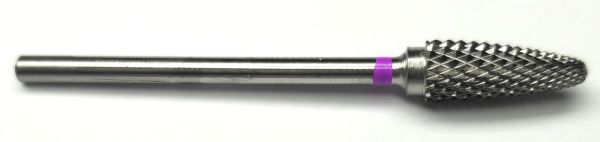 Фреза твердосплавна Carbide metallic combined notch F323 (рожева насічка)