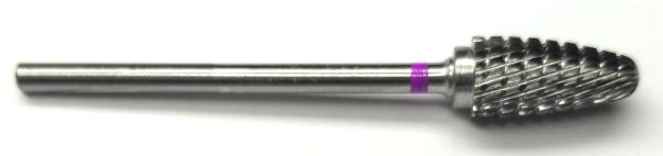 Фреза твердосплавна Carbide metallic combined notch F327 (рожева насічка)