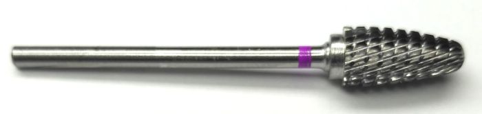 Фреза твердосплавна Carbide metallic combined notch F327 (рожева насічка)