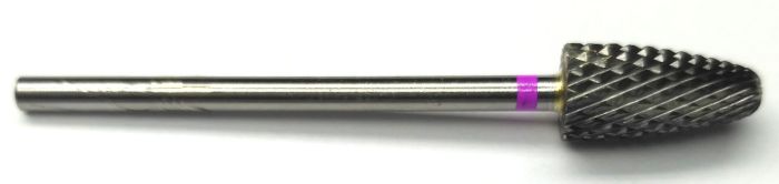 Фреза твердосплавна Carbide metallic combined notch F331 (рожева насічка)