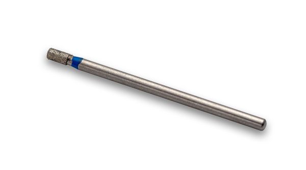 Фреза алмазна Циліндр, діаметр-2,3 мм, (синя насічка)