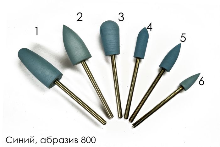 Силіконова насадка N 1 Синя Blue