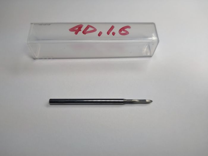 Безопасная твердосплавная фреза 4D 1,6 мм