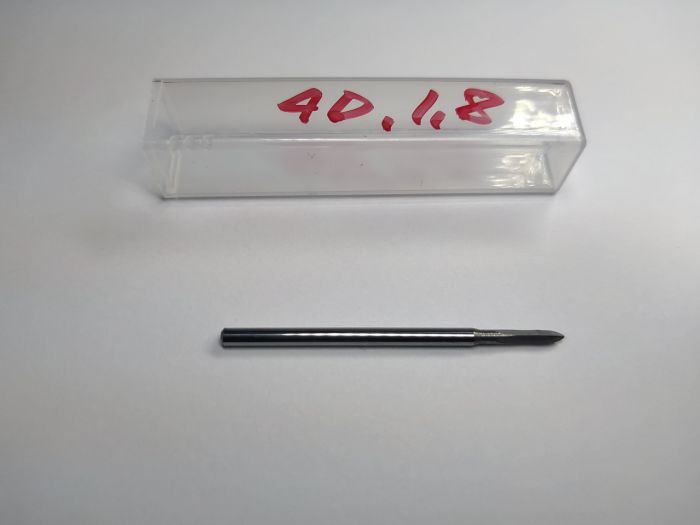 Безопасная твердосплавная фреза 4D 1,8 мм