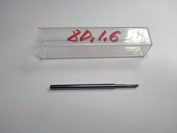 Безпечна твердосплавна фреза 8D 1,6 мм