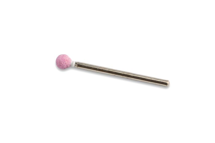 Корундова фреза Grey Ball кулька, діаметр 4,5 мм (рожева)