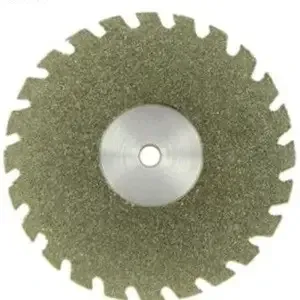 Диск алмазный стоматологический   Пила  двухсторонний диаметр 19 мм толщина 0,15 мм (С 04)