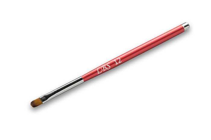 Пензель Rubin LBS 12 для моделювання нігтів гелем овальний