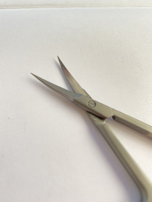 Маникюрные ножницы для кутикулы LBS 22 мм