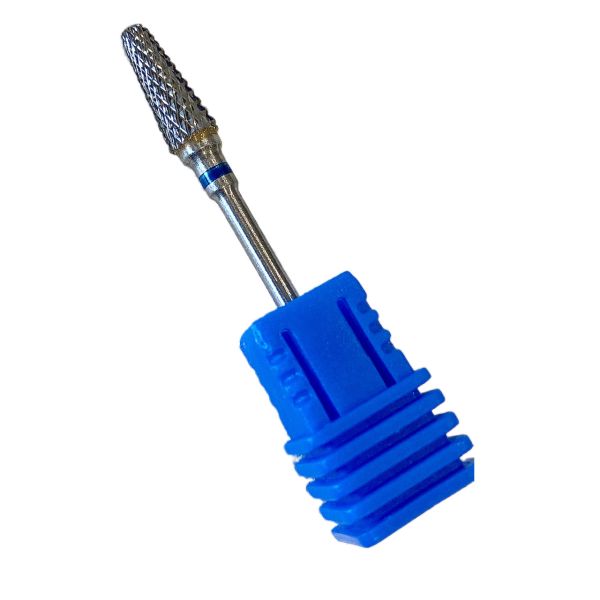 Фреза твердосплавна Конус вузький синя насічка