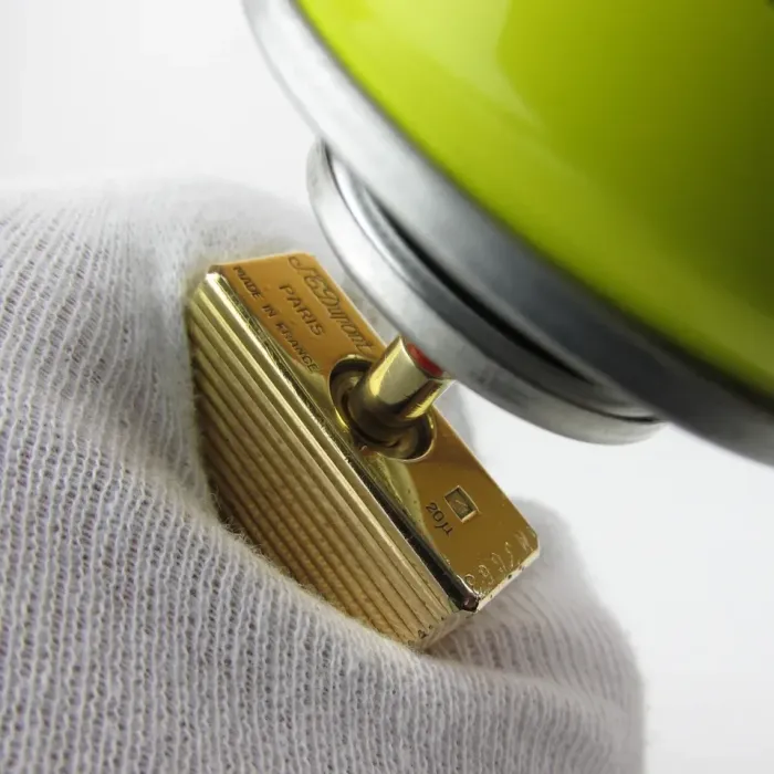 Адаптер для заправки запальнички Dupont Small Line 1 жовтий золотий газ