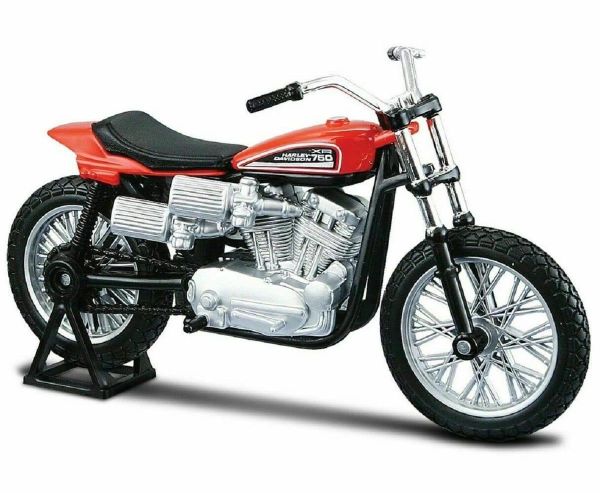Коллекционная модель мотоцикла Harley-Davidson 1972 XR750 Racing Bike (Maisto, 1:18)